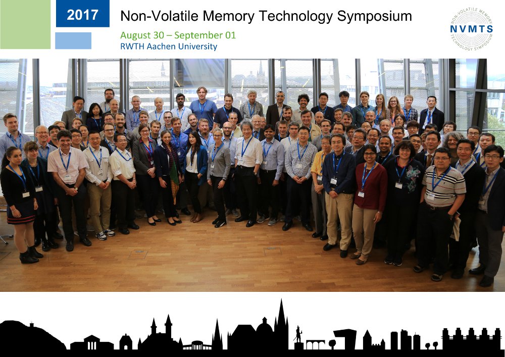 NVMTS 2017 Group Photo Copyright I. Institute of Physics, RWTH Aachen University